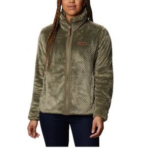 Columbia Women's Plush Olive Teddy Jacket